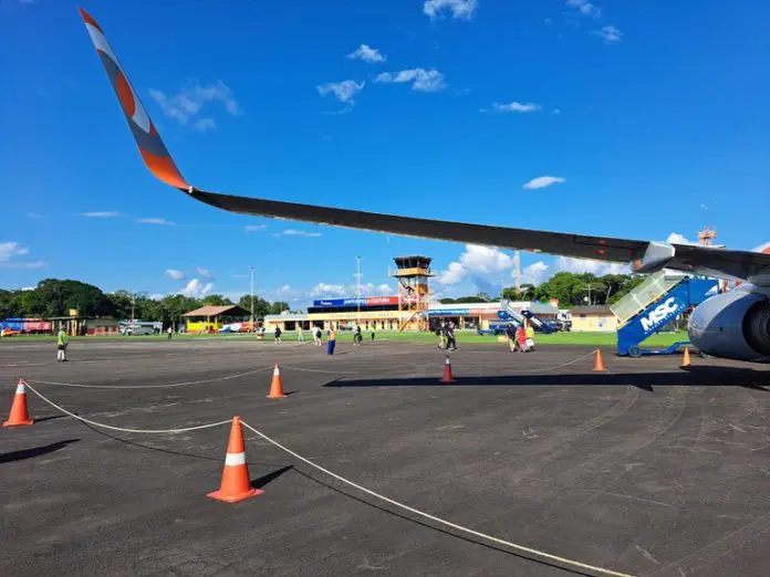 dfca9646-f9cd-49f8-87b3-80f900d7cfbb Aeródromo de Parintins. Crédito: Divulgação/ Ministério de Portos e Aeroportos