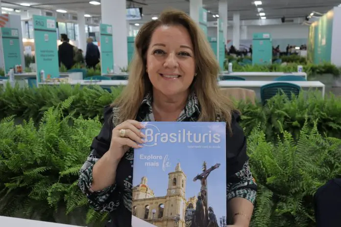 IMG_1041 Michelle Buttigieg, representante do Visit Malta. Crédito: Maurício Herschander/ Brasilturis