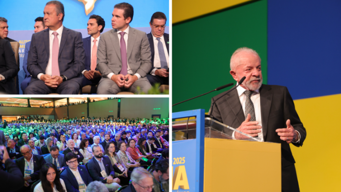 ade02c2f-d309-4ffc-8cac-2e81dddc6183 No evento, os gestores das cidades brasileiras se reúnem na capital para apresentar ao governo federal as demandas locais e receber orientações técnicas sobre políticas públicas. Crédito: Alessandra Serrão/ MTur