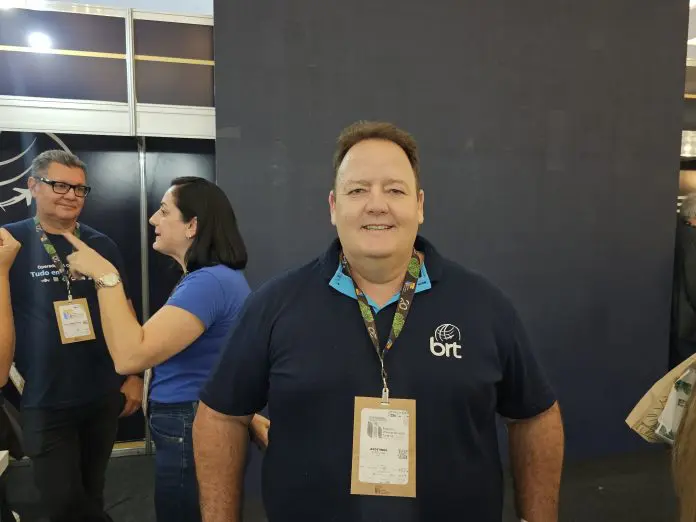 Agostinho Rodrigues, gerente de Marketing da BRT. Crédito: Kamilla Alves/Brasilturis