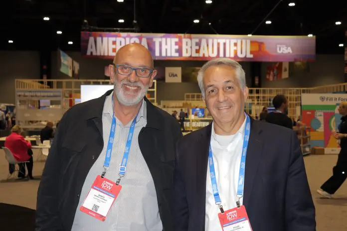 Marco Lourenço (Queensberry) e Sylvio Ferraz (Befly). Crédito: Felipe Lima/Brasilturis