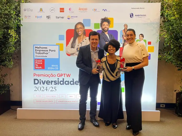 Esta é a quarta vez consecutiva que a Accor figura entre as empresas premiadas pelo GPTW Diversidade. Crédito: Divulgação/Accor
