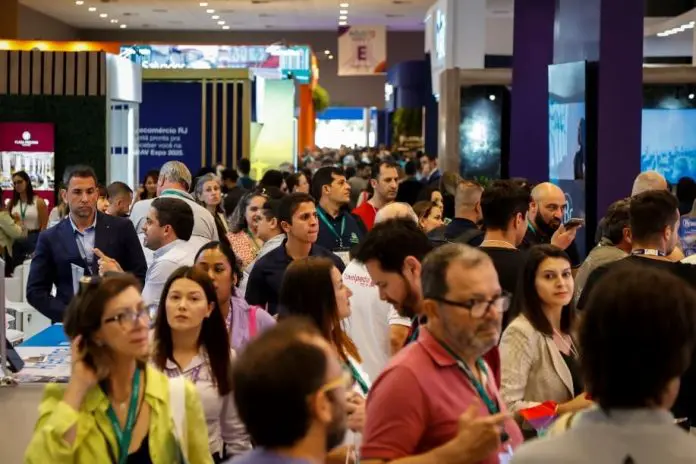 Neste ano, a Abav Expo será entre os dias 8 e 10 de outubro, no Rio de Janeiro Crédito: Ale Frata Neste ano, a Abav Expo será entre os dias 8 e 10 de outubro, no Rio de Janeiro Crédito: Ale Frata