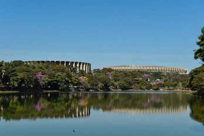 Lagoa da Pampulha, em Belo Horizonte (MG). Crédito: Mtur Minas Gerais