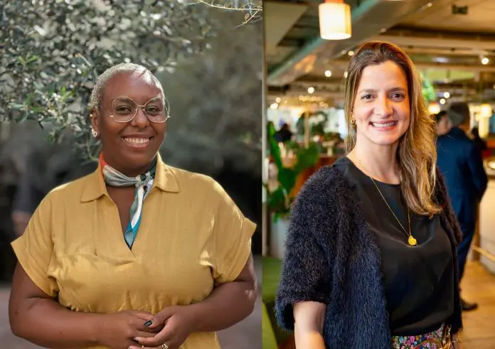 Izabèle Pesinato e Beatriz Alves Atout France