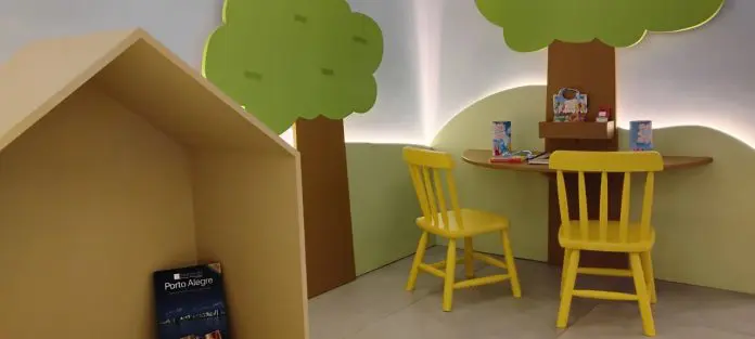 Ambiente lúdico e acolhedor marcou sua abertura com atividades especiais. Crédito: Divulgação/Blue Tree Towers Millenium Porto Alegre