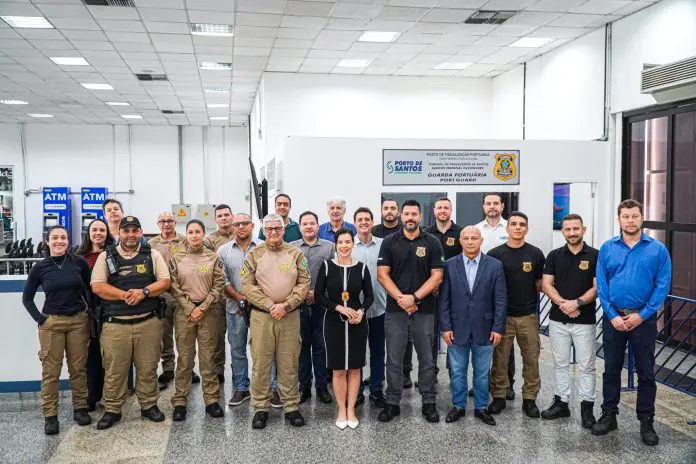 APS inaugura sala da Guarda Portuária no terminal do Concais para a temporada de cruzeiros 2025 Porto de Santos