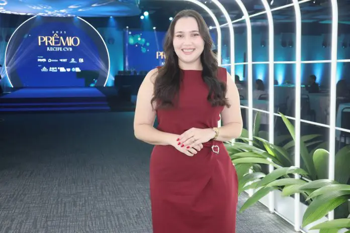 Hellen Lopes, diretora executiva do Recife CVB Crédito: Kamilla Alves/Brasilturis