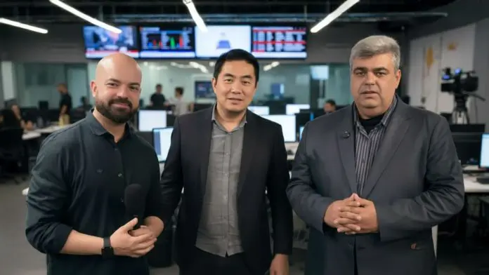 Daniel Turbox, Thiago Akira e Richard Alves. Crédito: Divulgação Inspira Mundi