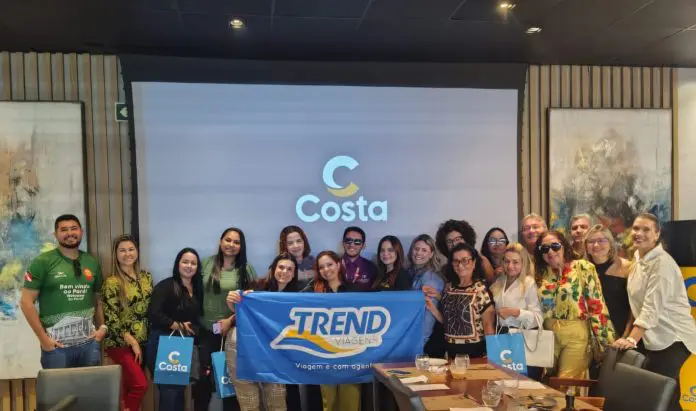 Costa Cruzeiros & Trend Viagens reúnem 53 agentes e reforçam parceria para a temporada 2025/2026