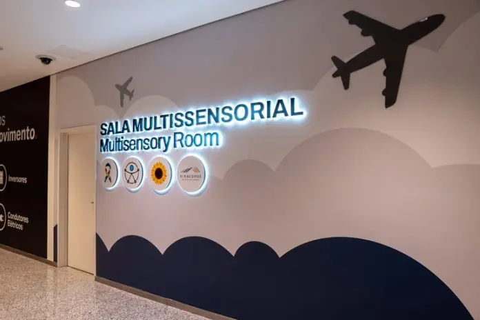MPor amplia inclusão com Sala Multissensorial em Viracopos