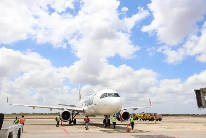 JetSmart estreia voo direto entre Natal e Buenos Aires e amplia a malha internacional no Nordeste. Créditos: Alex Regis JetSmart estreia voo direto entre Natal e Buenos Aires e amplia a malha internacional no Nordeste. Créditos: Alex Regis