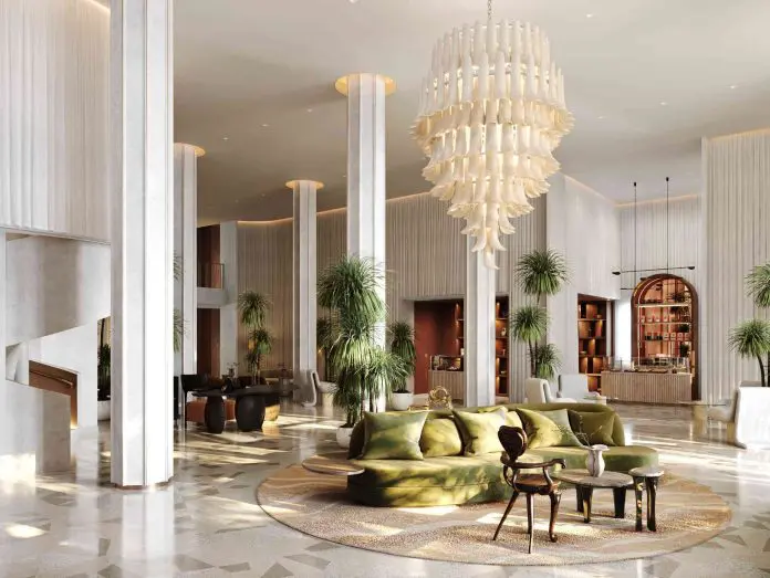 Entre os destaques da Ennismore está a aguardada reabertura do Delano Miami Beach, que marca o retorno de um dos ícones da hotelaria internacional Crédito: Divulgação/Ennismore