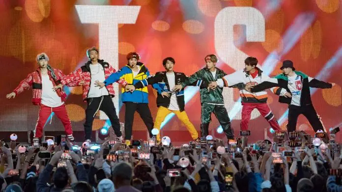 BTS azul