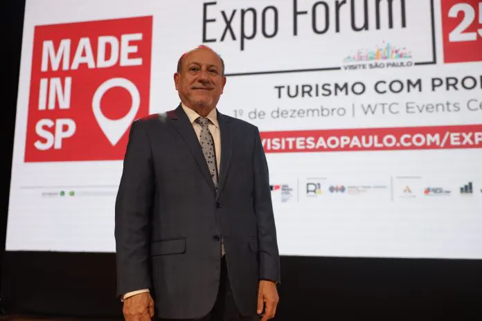 Toni Sando, presidente do Visite São Paulo Convention Bureau. Crédito: Divulgação