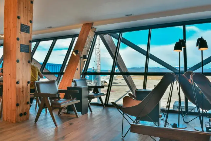 Lounge do W Premium Group em Ushuaia amplia capacidade para o inverno 2026. Crédito: Divulgação