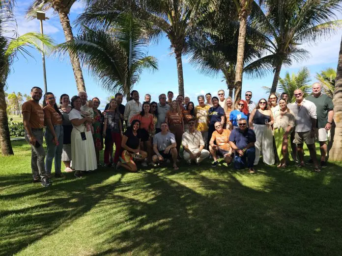 Cerca de 40 convidados participaram do evento realizado pelo Solar Porto de Galinhas Crédito: Kamilla Alves/Brasilturis