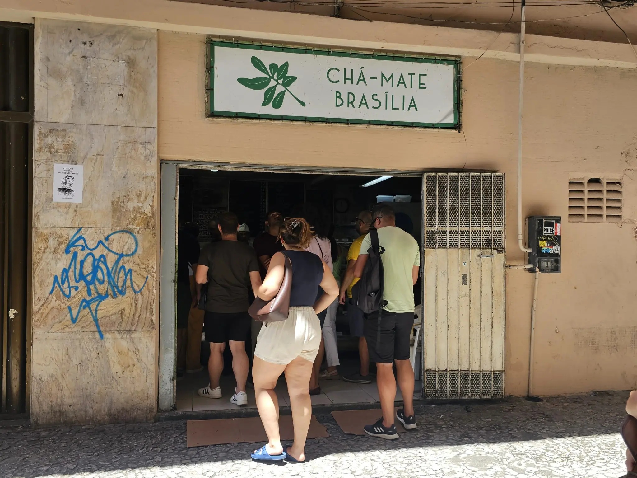 O tradicional Chá Mate Brasília foi cenário para uma das cenas do fiilme O Agente Secreto. Crédito: Kamilla Alves/Brasilturis