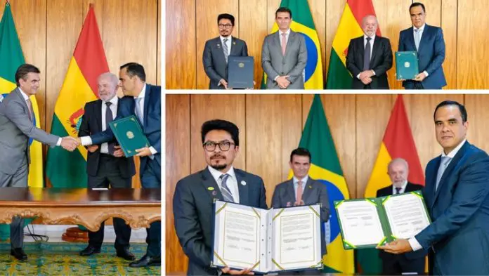 Memorando de Entendimento foi firmado pelo ministro do Turismo e prevê ações conjuntas para ampliar o fluxo de visitantes e fortalecer a integração entre os dois países. Crédito: Ricardo Stucker/ Governo Federal