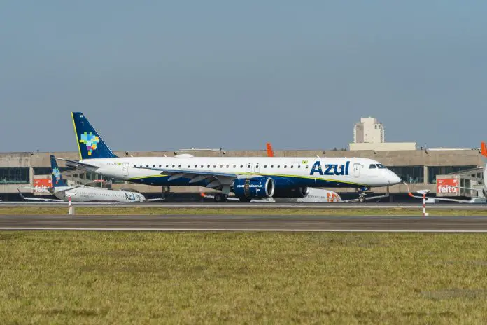 Azul passageiros