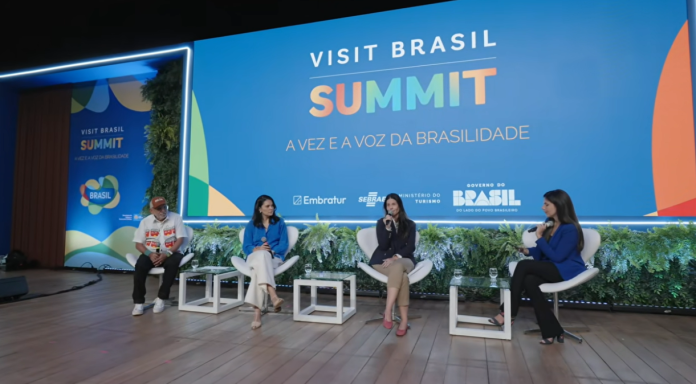 Especialistas discutem identidade brasileira no Visit Brasil Summit Crédito: Reprodução/Embratur