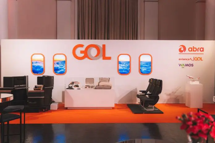 Evento no Rio de Janeiro apresentou a nova Business INSIGNIA by GOL e a categoria Magno, alinhadas à expansão internacional da companhia. Crédito: Victor Erlacher Espindula/ Divulgação GolCrédito: Divulgação / Gol Linhas Aéreas