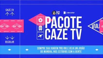 Decolar e CazéTV lançam experiência exclusiva que leva viajantes para dentro da transmissão do Campeonato do Mundo