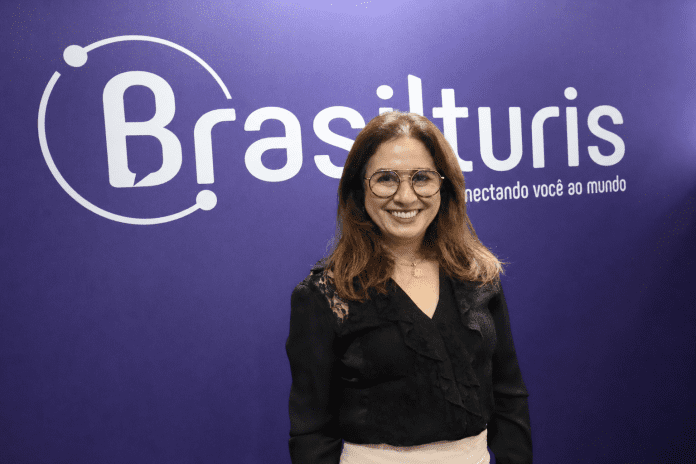 Ana Carolina Medeiros, presidente da Abav Nacional. Crédito: Maurício Herschander/ Brasilturis