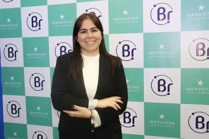 Sandra de la Garza, diretora de Relações Públicas e Comunicação de Los Cabos Crédito: Kamilla Alves/Brasilturis