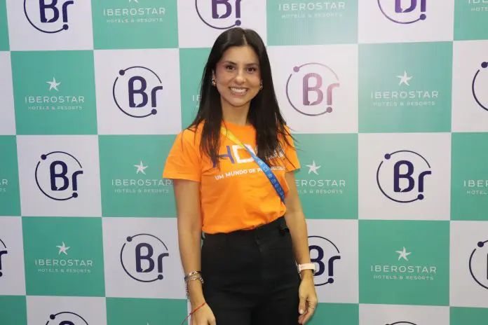 Aline Sobreira, diretora de Vendas API e Corporativo da HotelDo Crédito: Kamilla ALves/Brasilturis Aline Sobreira, diretora de Vendas API e Corporativo da HotelDo Crédito: Kamilla ALves/Brasilturis