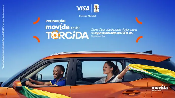 Movida e Visa sorteiam viagem para semifinal da Copa do Mundo da Fifa em nova campanha promocional. Crédito: Divulgação