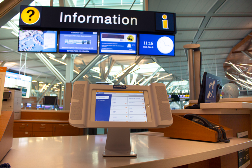 O Aeroporto Internacional de Vancouver também ampliou investimentos em tecnologia.