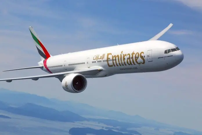 Grupo Emirates anuncia lucro recorde no ano fiscal de 2025-26. Crédito: Divulgação