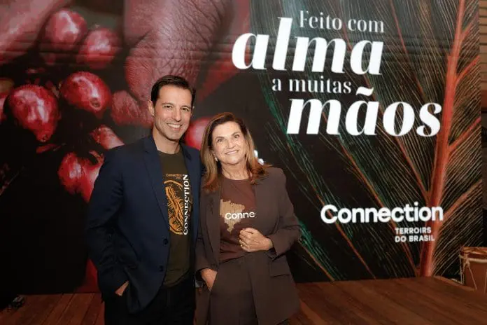 Marta Rossi e Eduardo Zorzanello, CEOs do Connection Terroirs, durante evento de lanmalçamento desta edição. Crédito: Divulgação