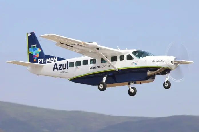 Azul Conecta amplia formas de pagamento e reforça atuação no mercado de serviços aeronáuticos especializados. Crédito: Divulgação/Azul