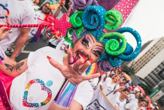 Parada LGBT+ de São Paulo celebra 30 anos com 14 trios elétricos e programação repleta de artistas e ativistas. Crédito: Cleiton SIlva