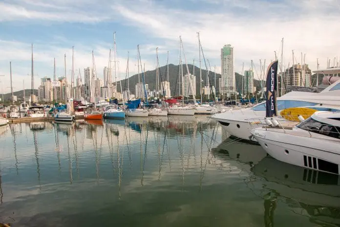 Itajaí vira 2º maior porto de cruzeiros do país e deve receber mais de R$ 400 milhões em projetos náuticos. Crédito: Divulgação