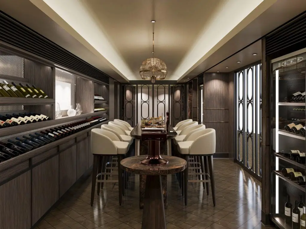 The Cellar by Explora é uma das novidades a bordo do Explora III 