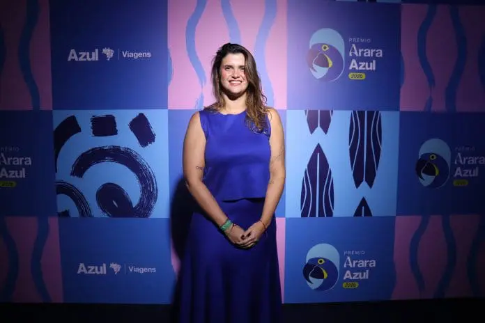 Giulliana Mesquita, nova diretora da Azul Viagens Crédito: Kamilla Alves/Brasilturis