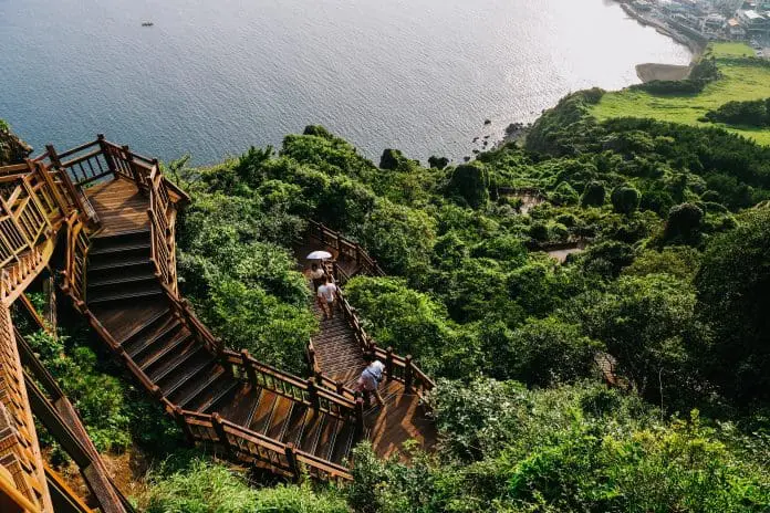 Ilha de Jeju coreia do sul brasileiros