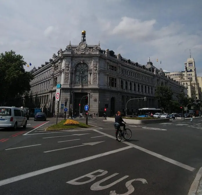 Banco espanha Espanha turismo europeu