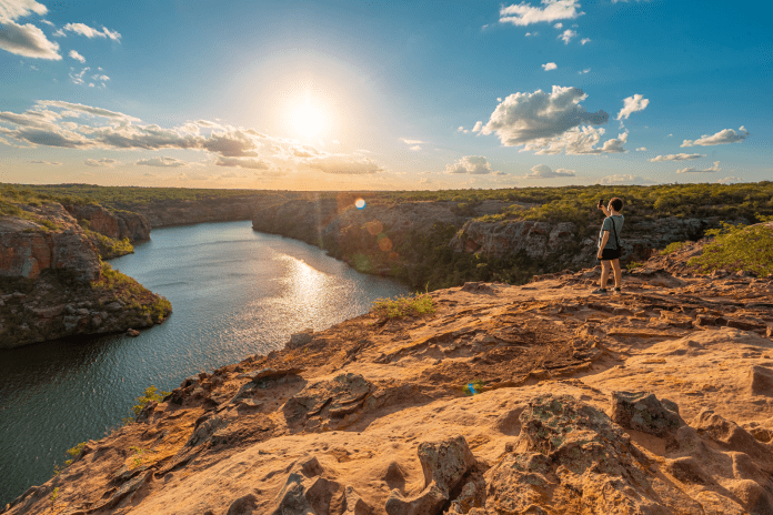 Monumento Natural do Rio São Francisco recebeu mais de 1,1 milhão de visitantes em 2025. Crédito: Lucas Meneses / Ascom Setur Alagoas