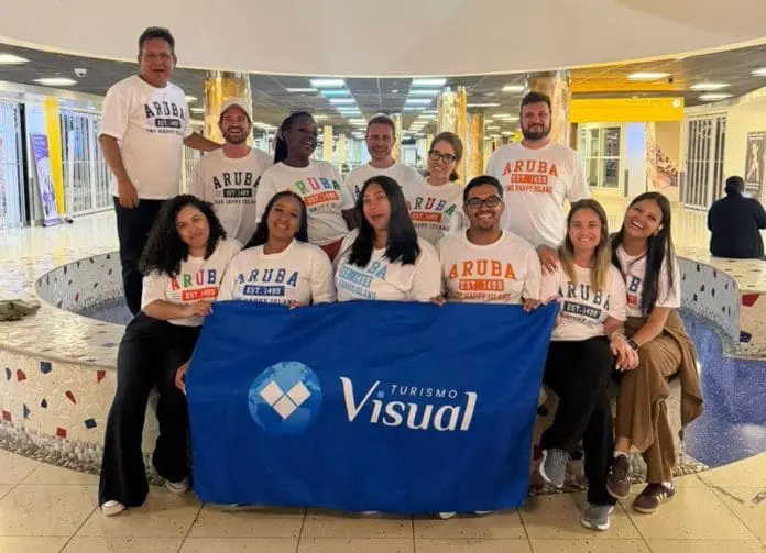 Visual Turismo promove famtrip em Aruba e reforça capacitação de agentes de viagens no destino caribenho. Crédito: Divulgação