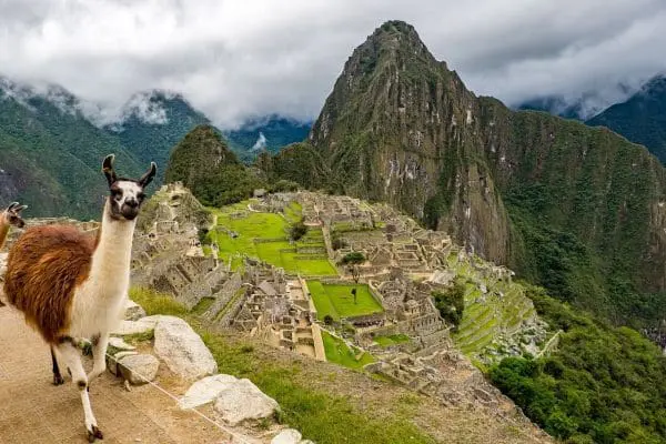 Machu Pichu cidade inca Peru