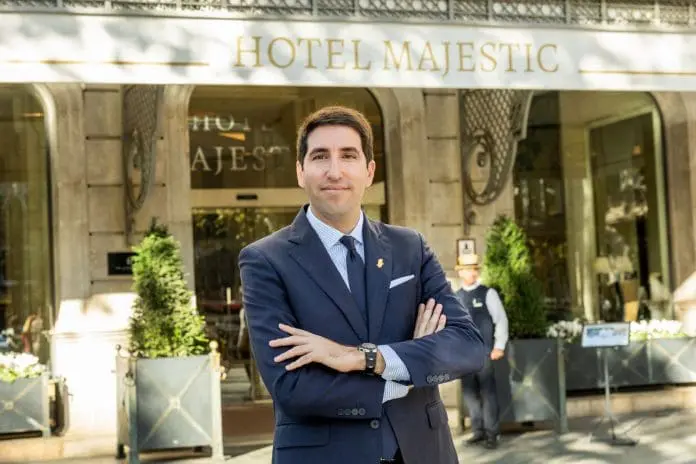 Luis Cobo lidera nova fase do Majestic Hotel & Spa Barcelona com foco em experiências exclusivas e mercado brasileiro. Crédito: Divulgação/Majestic Hotel & Spa Barcelona Luis Cobo lidera nova fase do Majestic Hotel & Spa Barcelona com foco em experiências exclusivas e mercado brasileiro. Crédito: Divulgação/Majestic Hotel & Spa Barcelona