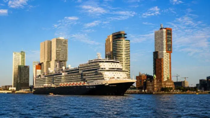 Rotterdam fará sua primeira temporada no Mediterrâneo durante o outono europeu de 2027. Crédito: Divulgação/Holland America Line
