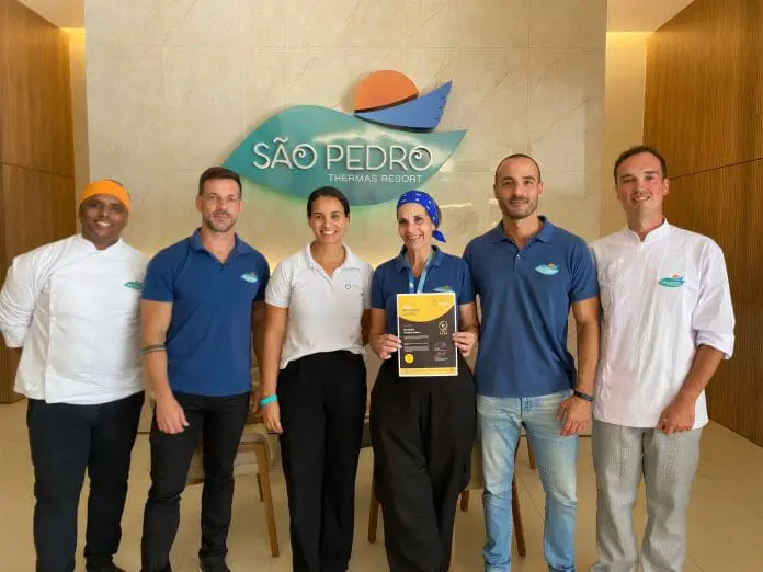 São Pedro Thermas Resort conquista prêmio nacional da Intertek Cristal por excelência em segurança alimentar