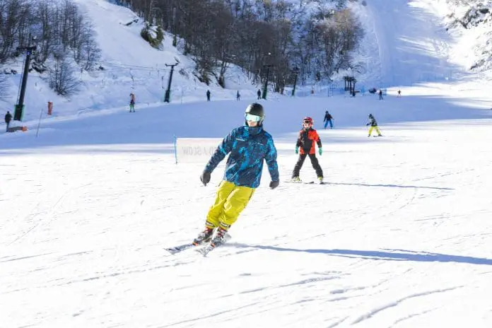 Pista Las Tres Marías, em Nevados de Chillán, é considerada a mais longa da América do Sul. Crédito: Divulgação/Nevados de Chillán