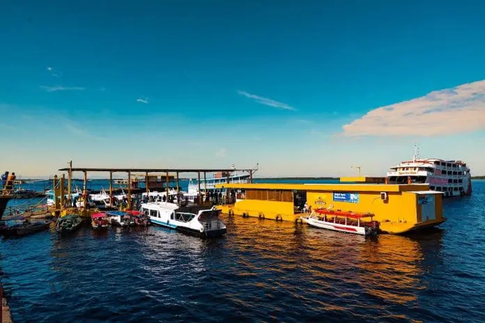 Projeto do novo Terminal Manaus Moderna ampliará capacidade de transporte hidroviário e reforçará a integração regional no Amazonas. Crédito: Vosmar Rosa/Ministério de Portos e Aeroportos