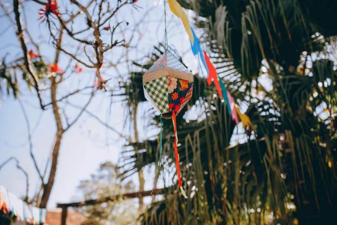 Campanha #NãoCaiBalão reforça conscientização sobre riscos da soltura de balões para a aviação durante o período junino. Crédito: Helena Lopes/pexels